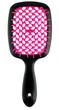 Расческа для волос Super Hair Brush Черная с розовым (SH772572) - изображение 1
