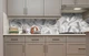 Виниловый кухонный фартук 65х250 см Белый шелк ткань (наклейка для кухни ПВХ пленка скинали) абстракция Текстура (Z183920-FF) - изображение 5