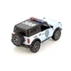 Машинка інерційна Kinsmart KT5438WPR Ford Bronco Police маcштаб 1:34 металева, двері відчиняються Біло-чорна Метал, гума - зображення 5