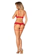 Эротический Женский Комплект Obsessive Ingridia Красный XL/2XL (SO9033) - изображение 7