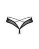 Эротические женские Трусики Obsessive Roxelia crotchless thong XL/2XL Чёрный (SO9079) - изображение 4