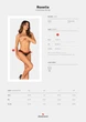 Эротические женские Трусики Obsessive Roxelia crotchless thong XL/2XL Чёрный (SO9079) - изображение 5