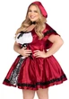 Костюм червоної шапочки Leg Avenue Gothic Red Riding Hood XL-XXL сукня та накидка SO9126 Multicolor - зображення 8
