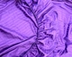 Постільна білизна LARA сатин-страйп LUX violet d13226е180 з простирадлом на резинці 180х200х25 євро - зображення 6