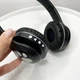 Беспроводные наушники с подсветкой с кошачьими ушками CAT EAR Headphones VZV-23M Bluetooth Черные - изображение 3