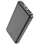 Power Bank УМБ портативное зарядное Hoco J100 10000 mAh 5V/ 2.1A black - изображение 1