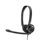 Наушники с микрофоном для ПК накладные стерео Sennheiser EPOS PC 5 Chat mini-jack проводные 2 м черный (1000445) - изображение 2