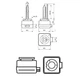 85415VIS1 PHILIPS, Автолампа Комплект автоламп XENON - изображение 4