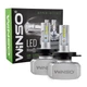 LED H4 12/24V потужність 40Вт, світловий потік 5000Лм., температура 6000K, CSP Chip - изображение 3