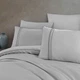Постельное белье Hobby. Silk-modal серого цвета-Евро - изображение 5
