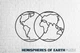 Пазл EWA интерьерный деревянный на стену HEMISPHERES OF EARTH 110x68x0,7см. 91эл. Полушария Земли - изображение 2