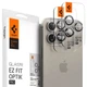 Захисне скло Spigen для камери iPhone 15 Pro | 15 Pro Max Optik.TR "EZ FIT" (2 pack) Natural Titanium (AGL07163) - зображення 1