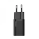 МЗП Baseus Super Silicone Quick Charge Charger 25W (Type-C) black - зображення 5