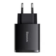 МЗП Baseus Compact Quick Charger 30W (Type-C + 2USB) black - изображение 1