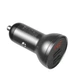 АЗП Baseus Digital Display Dual USB 4.8A Car Charger 24W with Three Primary Colors 3-in-1 gray - изображение 6