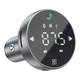 FM трансмітер + зарядний пристрій Type-C+USB Proove FM Launcher Sound Sync 30W gray 508800010 - зображення 3