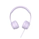 Наушники Hoco W21 Graceful charm wire control headphones Purple - изображение 2
