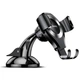 Автомобільний тримач Baseus Osculum Type Gravity Car Mount black - зображення 8