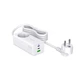 Мережевий фільтр 1,5м Proove Power Strip PD-02 65W (2 Type-C + 1USB) white | Подовжувач 454590003 - зображення 4