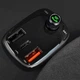 АЗП Baseus FM Launcher S-13 36W (PD+QC3.0) Type-C+2USB black - зображення 5