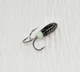 Блешня вольфр. Start Fishing Чортик із насічкою кр.№14 Black 3 мм 1 г 090-030-1 - зображення 1