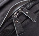 Мужской рюкзак для ноутбука Tiding Bag из натуральной черной кожи с двумя отделениями - изображение 6