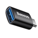 Адаптер Baseus Ingenuity Series Mini OTG Adaptor Type-C to USB-A 3.1 Black - изображение 1