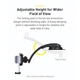 Автомобильный держатель Baseus Easy Control Clamp Black (YM1124) - изображение 9
