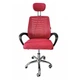 Крісло офісне Bonro B-6200 червоне (14-76-42400130) - зображення 1