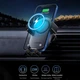 Автомобильный держатель зарядка Ugreen 15W Qi Induction Car Charger Wireless Fast Car Charger (YM1395) - изображение 7