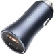 Зарядное устройство Baseus Car Charger USB+USB-C Golden Contactor Pro 40W Dark Gray (YM1085) - изображение 10