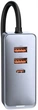 Автомобильное зарядное устройство Baseus Share Together PPS with extension cord 120 W Grey (YM1361) - изображение 4