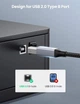 Кабель Ugreen USB-C to USB type B 2.0 Printer Cable для принтерів, сканерів, БФП 2 м Black (YM1156) - зображення 4