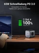 Зарядное устройство Ugreen USB 3-контактная розетка DigiNest Cube 65W USB C Power Strip GaN (YM1482) - изображение 5