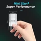 Зарядний пристрій KUULAA 20W USB Type C швидке заряджання 3.0 QC PD USB C USB-C White (YM1347) - зображення 6