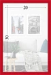 Рамка для фото деревянная 20х30 багет: DL1507-10 Красный (с глянцевым стеклом 1-1.5мм, двп) EmojiFrame - изображение 6