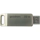 USB флеш накопичувач Goodram 32GB ODA3 Silver USB 3.0 / Type-C (ODA3-0320S0R11) - изображение 2