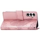 Чохол-книжка з малюнком UniCase Butterfly Pattern для Samsung Galaxy A05s (A057) - Rose Gold - зображення 4