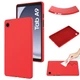 Защитный чехол Deexe Silicone Shell для Samsung Galaxy Tab A9 (X110/115) - Red - изображение 1