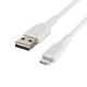 Кабель Belkin PVC USB - Lightning (M/M), 0.15 м, White (CAA001BT0MWH) - зображення 3