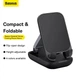 Настольная подставка с зеркалом Baseus Seashell Folding Phone Stand черная - изображение 8