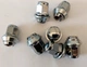 Гайка колеса Walline FORD М12х1,5x36 хром конус ключ 19 - зображення 2
