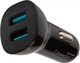 Автомобільний зарядний пристрій Choetech 2xUSB A, 36W, QC3.0 (C0051) - зображення 1