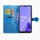 Чехол Vintage для OPPO A5 2020 книжка кожа PU голубой - изображение 4