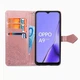 Чехол Vintage для OPPO A5 2020 книжка кожа PU розовый - изображение 4