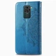 Чохол Vintage для Xiaomi Redmi Note 9 книжка шкіра PU блакитний Без бренду - зображення 3