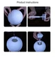 Увлажнитель воздуха Humidifier 3D Moon Lamp Light Diffuser в форме луны - изображение 4