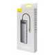 HUB Baseus Metal Gleam 12in1 2USB3.1+2USB3.0+HDMI+Type-C3.1+PD+TF+SD+DP+3.5mm+RJ45 Grey (WKWG020213) - изображение 4