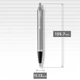 Ручка шариковая Parker IM Stainless Steel CT BP 26 232 - изображение 3