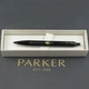 Ручка шариковая Parker IM Achromatic Black BT BP Трезубец Черный 22932_TR - изображение 4